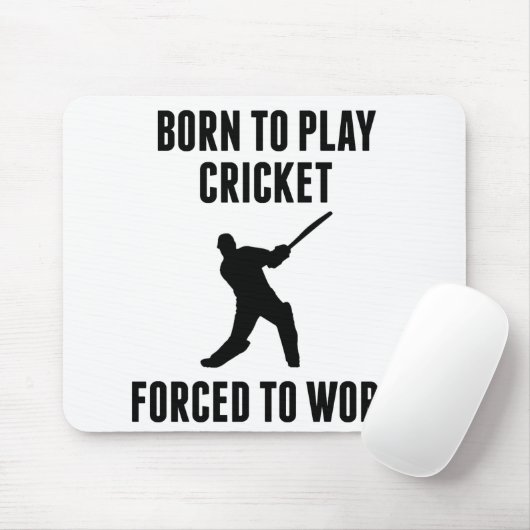 働かせますコオロギを遊ぶために生まれて下さい マウスパッド (マウス)