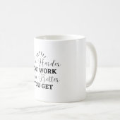 働きづらいほどやる気が出る コーヒーマグカップ (正面右)