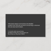 働き始める男女 | QRコード 名刺 (裏面)