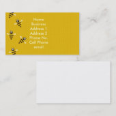 働き者のプロフィールカード 名刺 (正面/裏面)