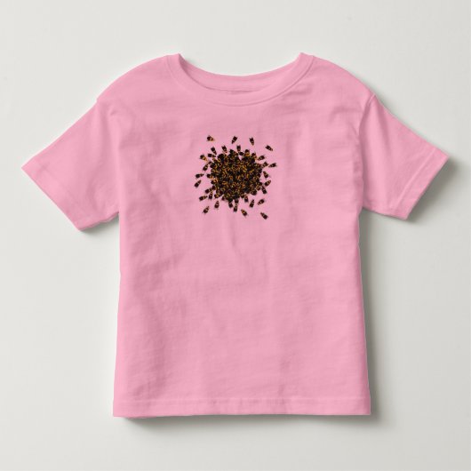 働き者- (より多くの色) トドラーTシャツ (正面)