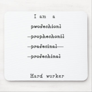 働き者 マウスパッド