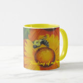 "働き者" マグカップ (正面右)