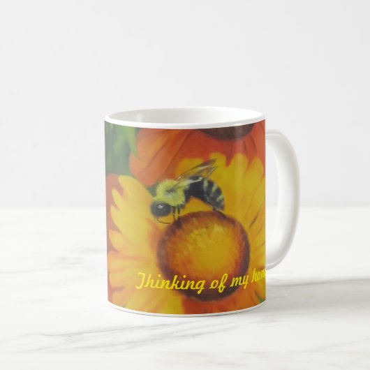 "働き者" マグカップ (正面右)