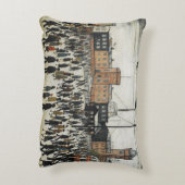 働くことを行くLowryのクッション アクセントクッション (裏面(縦))