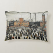 働くことを行くLowryのクッション アクセントクッション (裏面)