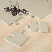 働くアンブローカードポスター ジグソーパズル (側面)