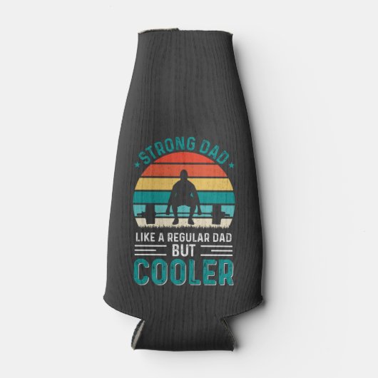 働くパパのためのギフト；クロスフィット；重量；ジム ボトルクーラー (正面)