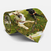 働く女の子 ネクタイ (ロール)