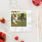 働く女の子 縁ありカクテルナプキン (インサイチュ)