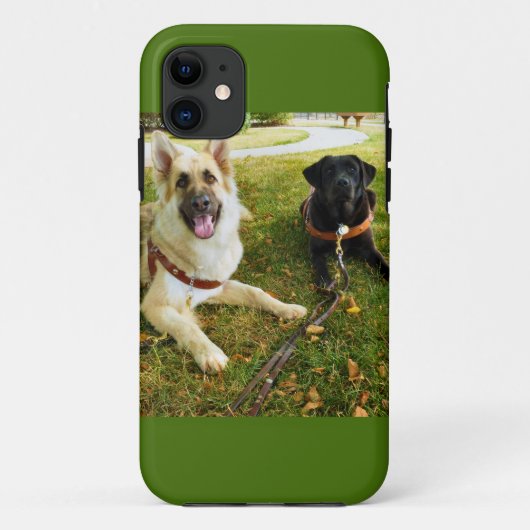 働く女の子 Case-Mate iPhoneケース (裏面)