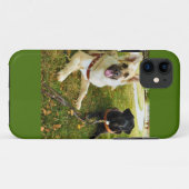 働く女の子 Case-Mate iPhoneケース (裏面(横))