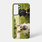 働く女の子 SAMSUNG GALAXYケース (裏面)