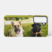 働く女の子 SAMSUNG GALAXYケース (裏面横)