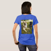 働く女の子 Tシャツ (裏面フル)