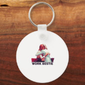 働く最高のクラシック キーホルダー (正面)