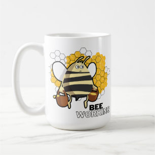 働く蜂 コーヒーマグカップ