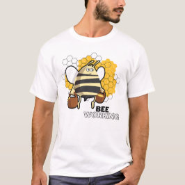 働く蜂 Tシャツ