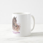 働く馬のささやき女 コーヒーマグカップ (正面右)