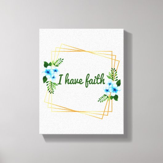 働やる気を起こさせるき、人生と成功の言葉 キャンバスプリント (正面)