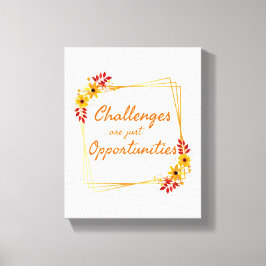 働前向きく女性のための肯定 キャンバスプリント