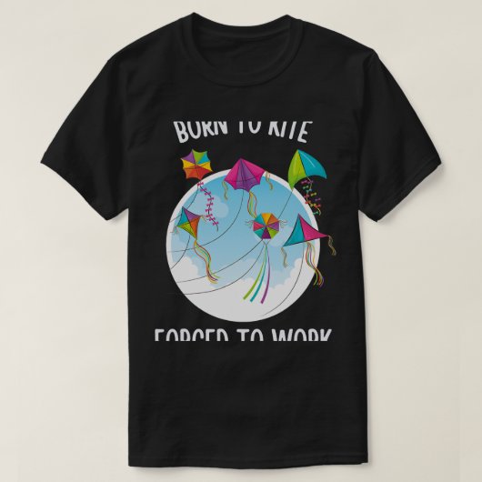 働生まれかせられる Tシャツ (デザイン正面)