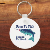 働生まれかせを受ける キーホルダー (正面)