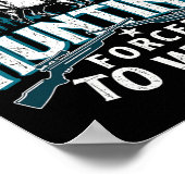 働生まれくことを余儀なくされた狩りに行く – Deer Hunter An ポスター (角)