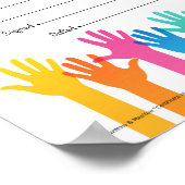 働素晴らしけ！(感謝証#03) ポスター (角)