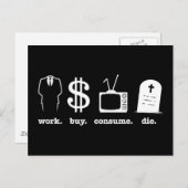 働買く ポストカード (正面/裏面)