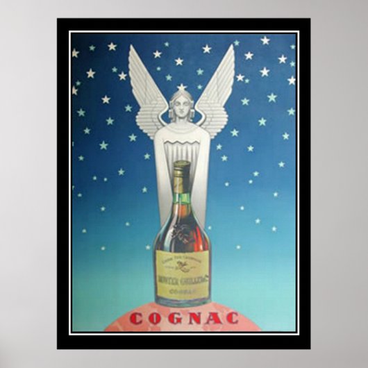 像とアールデコヴィンテージポスター ポスター (正面)