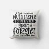 僕おもしろいは口が素晴らし数々の利く クッション (正面)