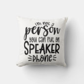 僕おもしろいは君の言う事の出来ない人だ クッション (正面)