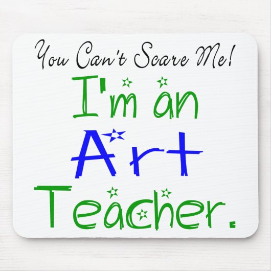 僕がアート先生だなんて怖くない マウスパッド (正面)