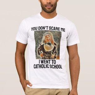 僕がカトリック学校に行ったって怖くないだろ Tシャツ