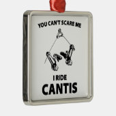 僕がカンティスに乗るなんて怖がらないよ メタルオーナメント (右)