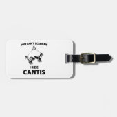 僕がカンティスに乗るなんて怖がらないよ ラゲッジタグ (正面横)