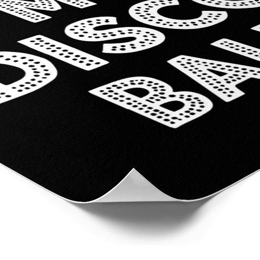 僕がディスコビレルのハロウィーンの衣装を着ているふりをする ポスター (角)