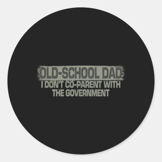 僕がパパと親にならない古学校だ ラウンドシール (正面)