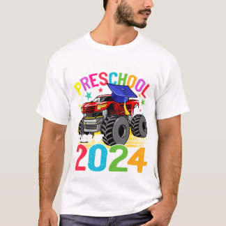 僕がプリスクールのモンスタートラックの卒業生クラスをつぶした Tシャツ