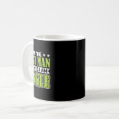 僕が一番偉いし、独身だよパーティ コーヒーマグカップ (正面左)