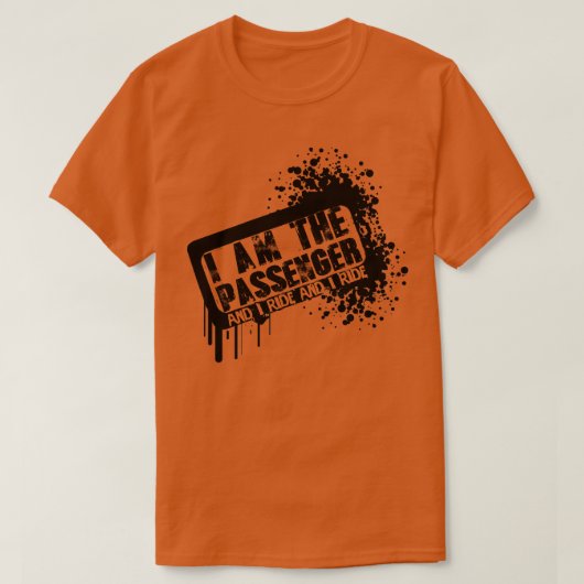 僕が乗客だ Tシャツ (デザイン正面)
