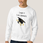 僕が作ったのは卒業Tシャツだ スウェットシャツ (正面)