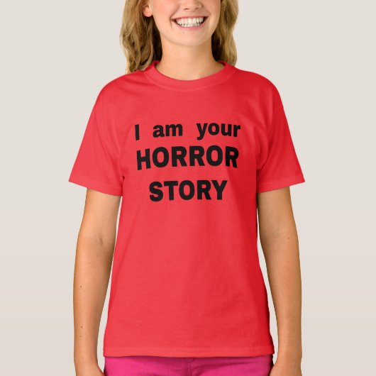 僕が君のホラー物語だ Tシャツ (正面)