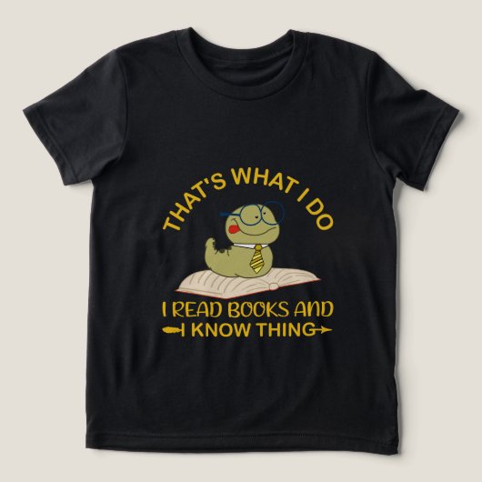 僕が本を書いて知っ読ている事はそれだ トライブレンドＴシャツ (デザイン正面)