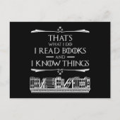 僕が本を書いて知読っているのはそれだ ポストカード (正面)