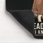 僕が本を書いて知読っているのはそれだ マウスパッド (コーナー)