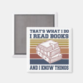 僕が本を書いて知読っているのはそれだ マグネット (正面/裏面)
