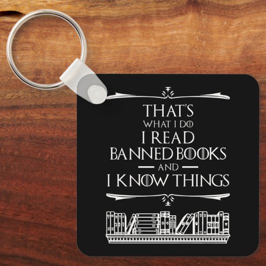 僕が本を禁じた読のはそれだ キーホルダー (正面)