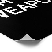 僕が武器だ、おもしろい冗談だ、皮肉だ ポスター (角)